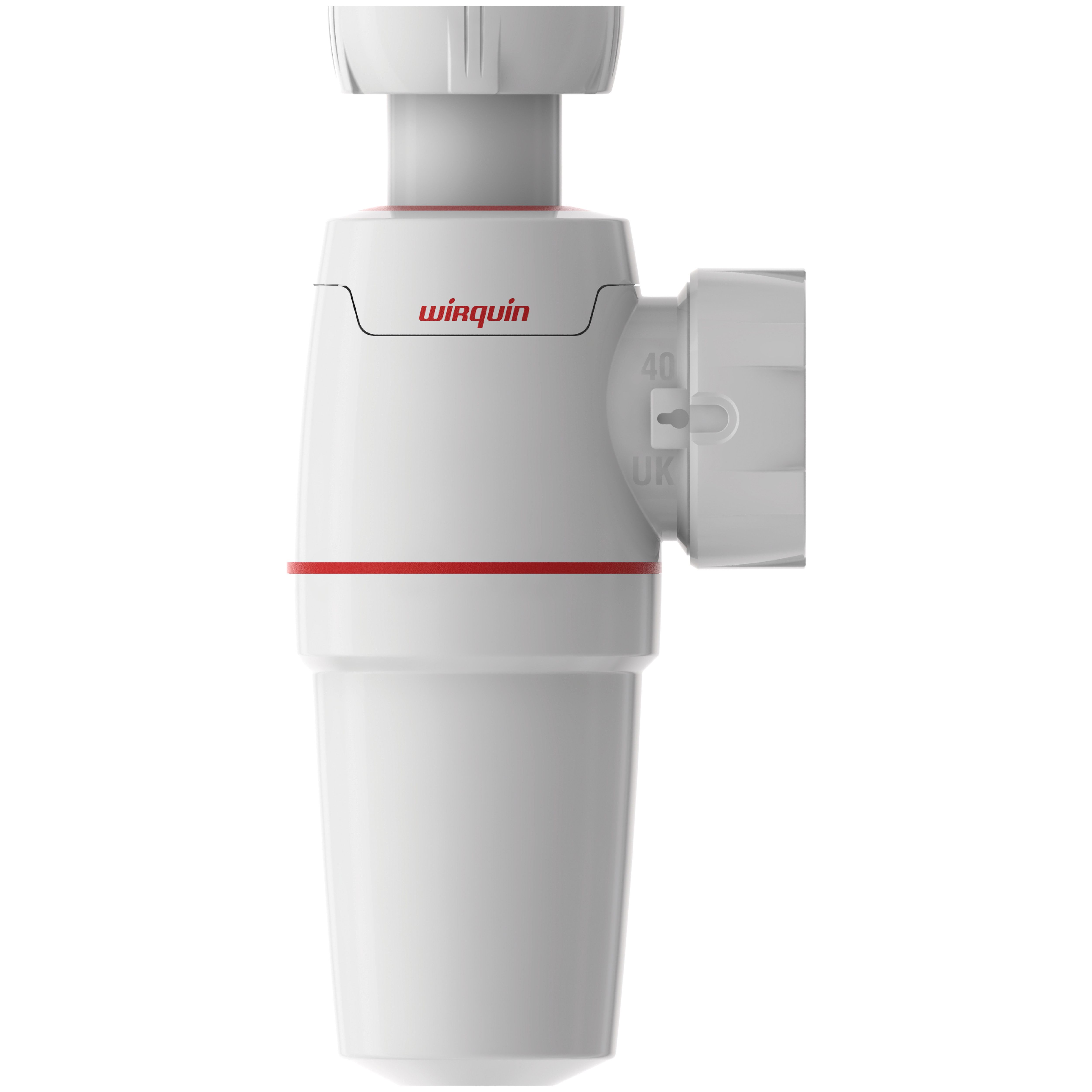 Wirquin Neo Standard Adjustable height Bottle Sink Trap 1½" - 3
