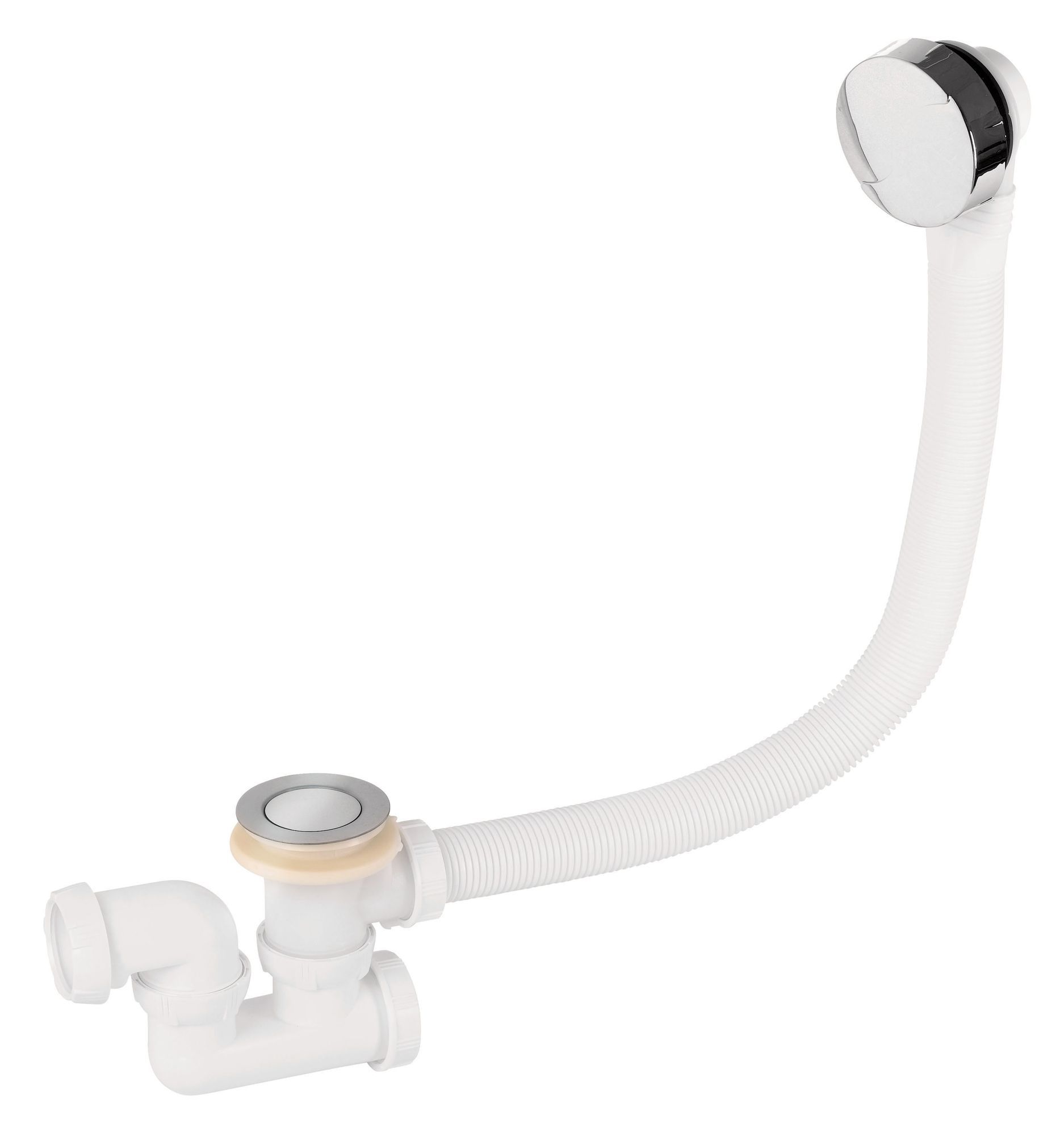 Wirquin Popup Bath Waste & trap kit (Dia)40mm DIY at B&Q