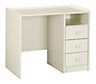 Wizard Off white Painted 3 Drawer Desk (H)740mm (W)890mm