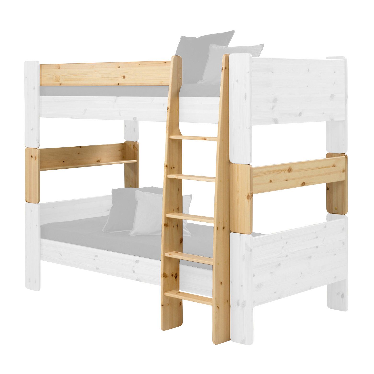 Wizard Pine effect Single Bunk bed extension kit DIY at B&Q