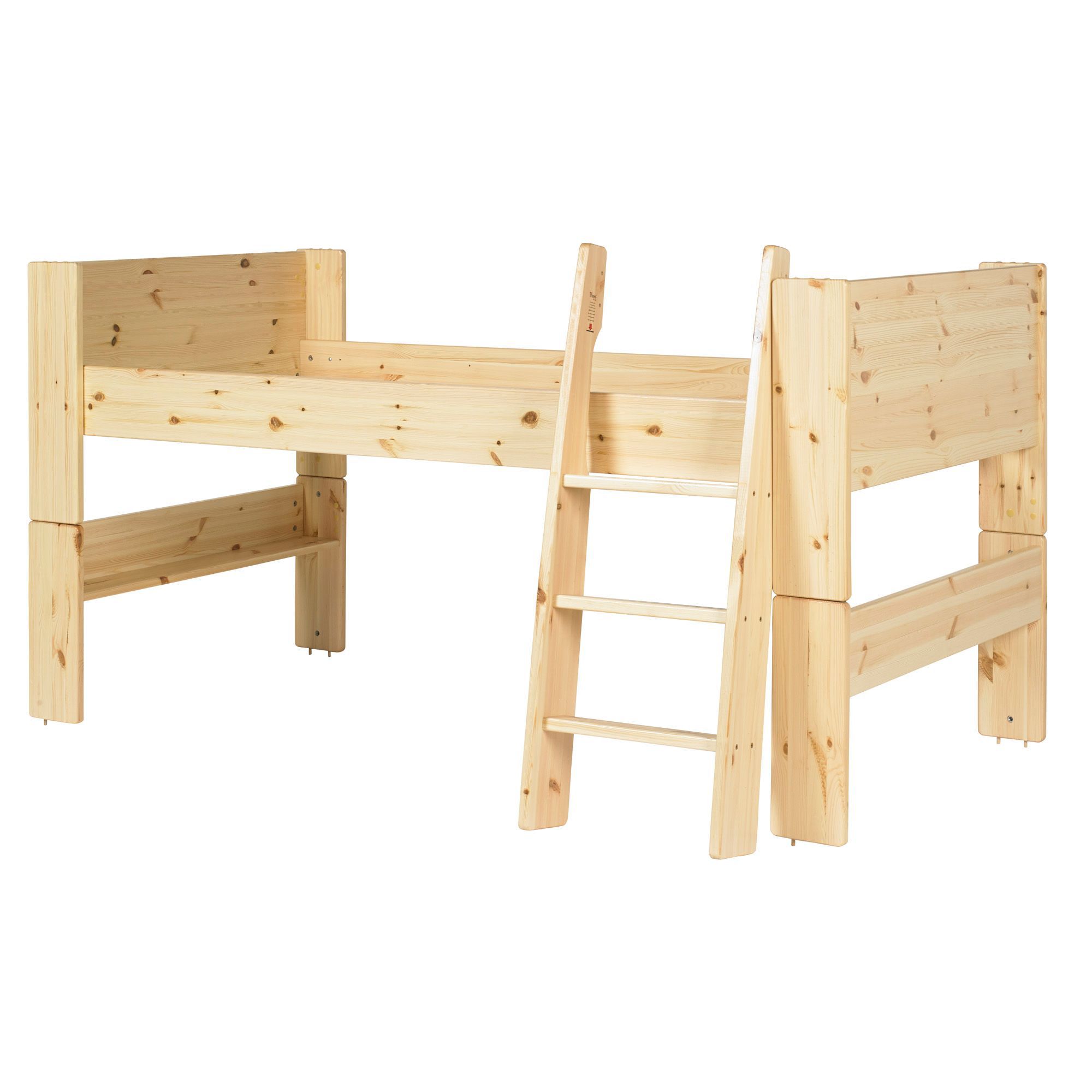Wizard Pine effect Single High sleeper bed extension kit DIY at B&Q