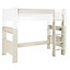 Wizard White Single High sleeper bed extension kit