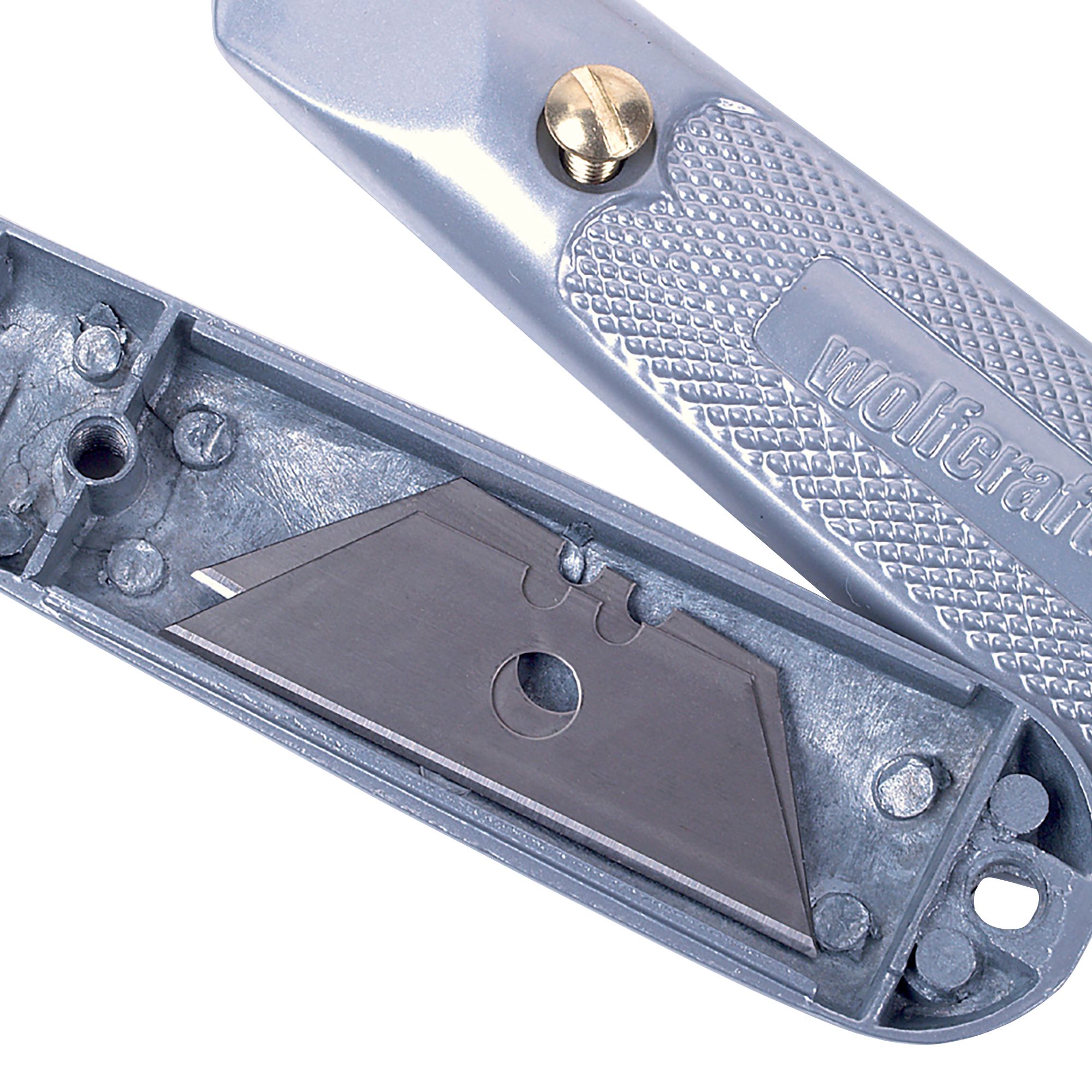 Wolfcraft Zinc 62mm Fixed knife