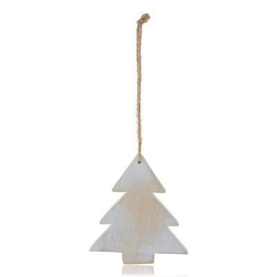Wood Christmas Tree Hanging decoration