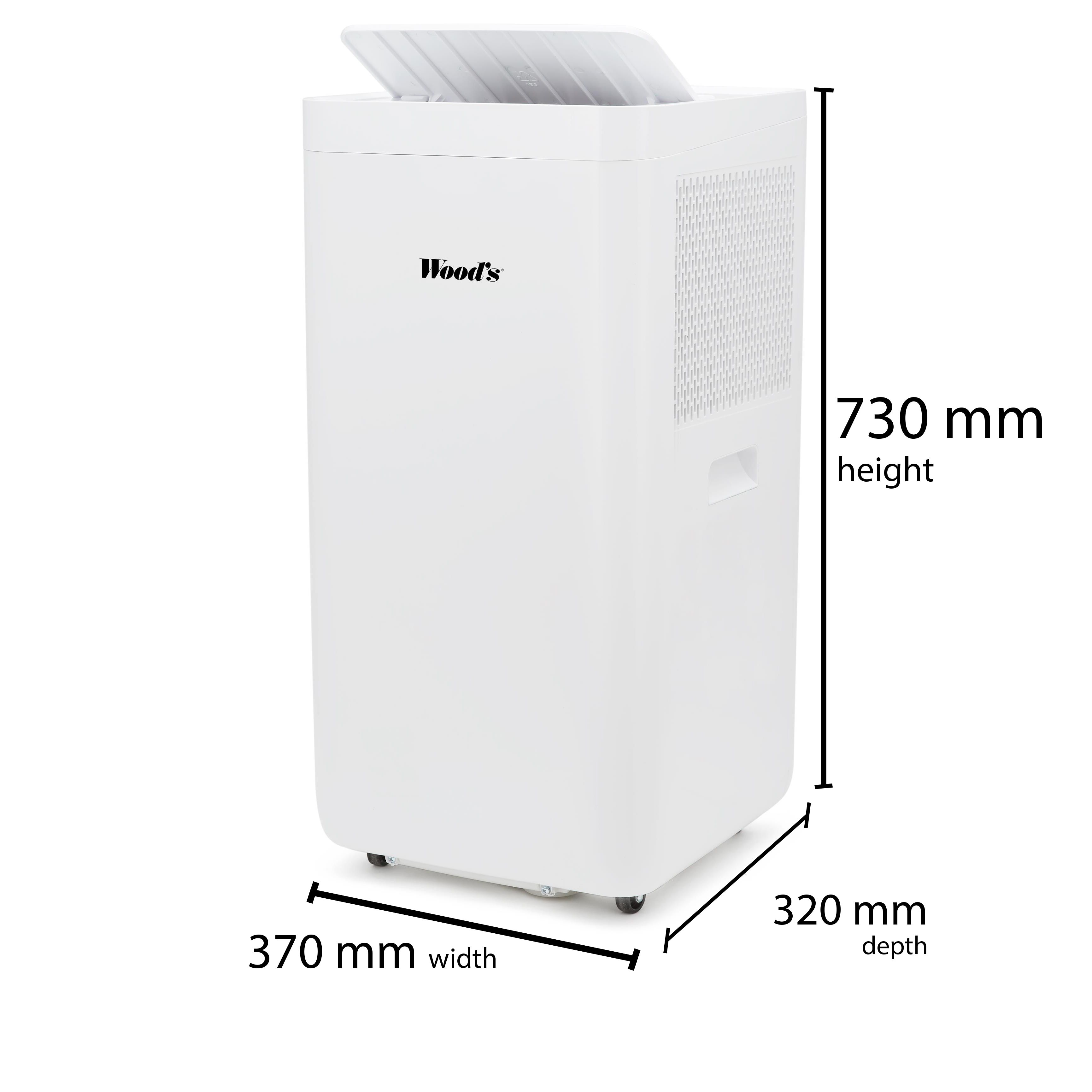 Wood's Como 12000BTU Freestanding Smart Air conditioner