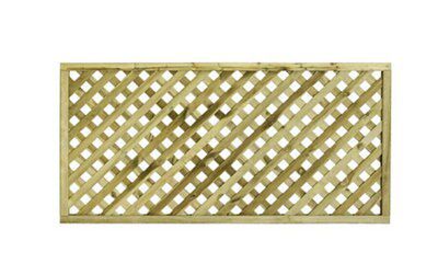 WOODBURY SQUARE TRELLIS 1.80MX0.9M PK3