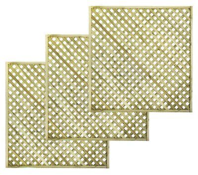 WOODBURY SQUARE TRELLIS 1.80MX1.8M PK3