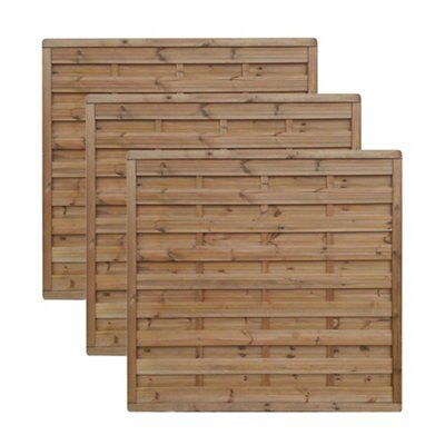 WOODEN PANEL 40MM 180X180 PACK 3