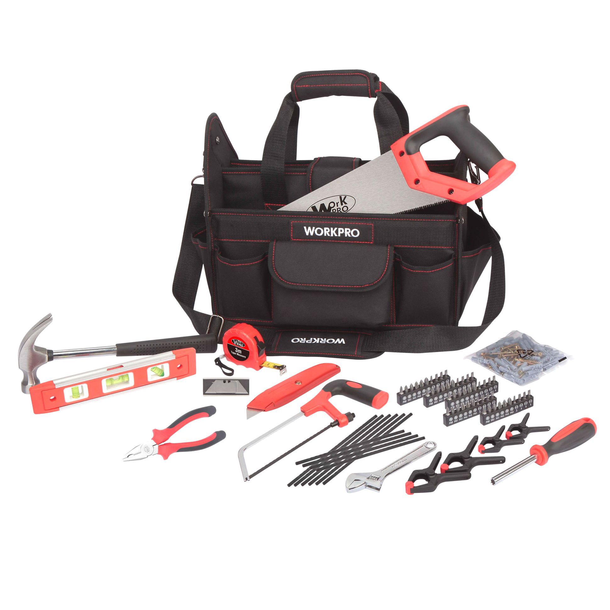 WorkPro 74 Piece Tool Set | DIY At B&Q