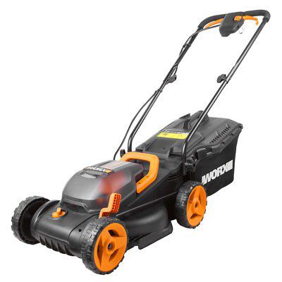 Worx 20V Cordless Rotary Lawnmower x 4Ah) - WG779E.1