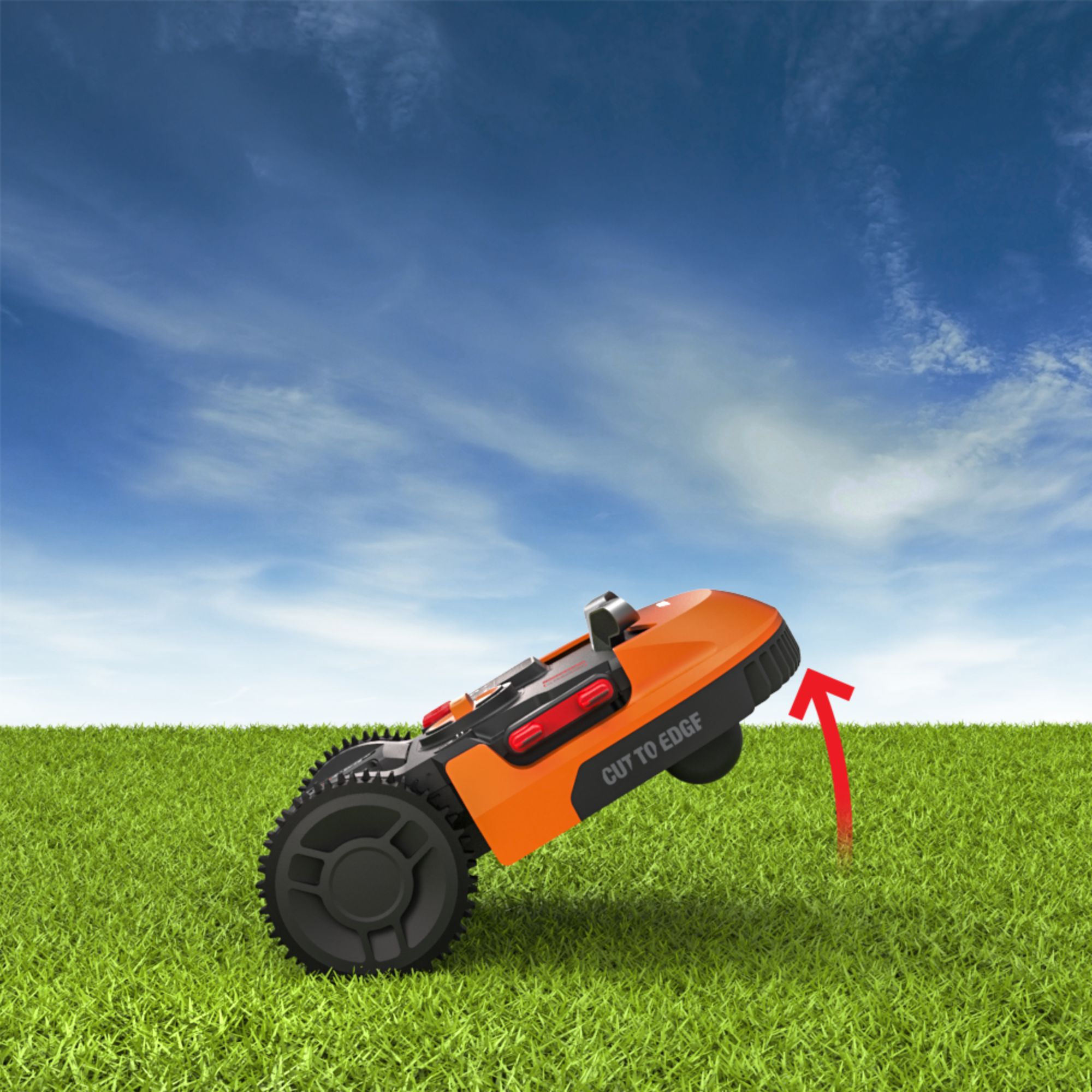 Worx L2000 Cordless Robotic lawnmower DIY at B Q