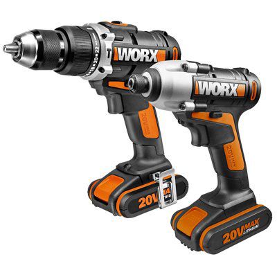 Worx Li ion Cordless Drill screwdriver WX921 DIY at B Q