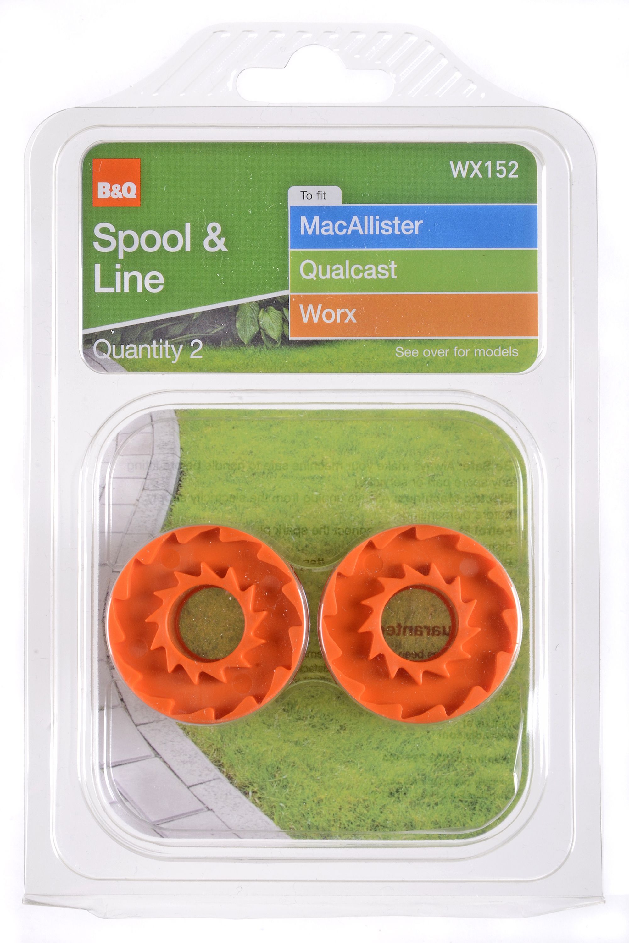 WX152 Trimmer blade, Pack of 2 DIY at B&Q
