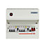 Wylex 7-way High integrity dual RCD Consumer unit with 100A mains switch