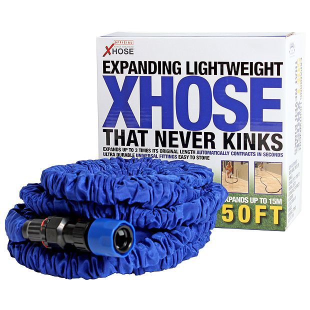 XHose Blue Expandable Hose pipe (L)15.24m