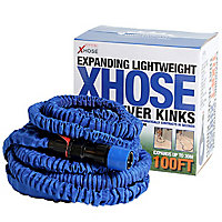 XHose Blue Extendable Hose pipe (L)30.48m