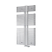 Ximax 1031W Electric White Towel warmer (H)1176mm (W)600mm