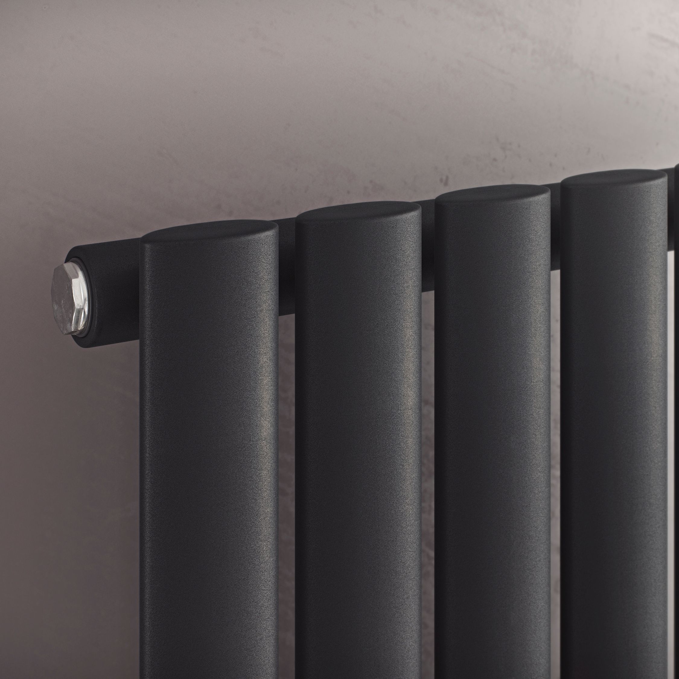 Ximax Champion CHH58100A Anthracite Horizontal Designer 2039BTU Radiator, (W)1000mm x (H)584mm