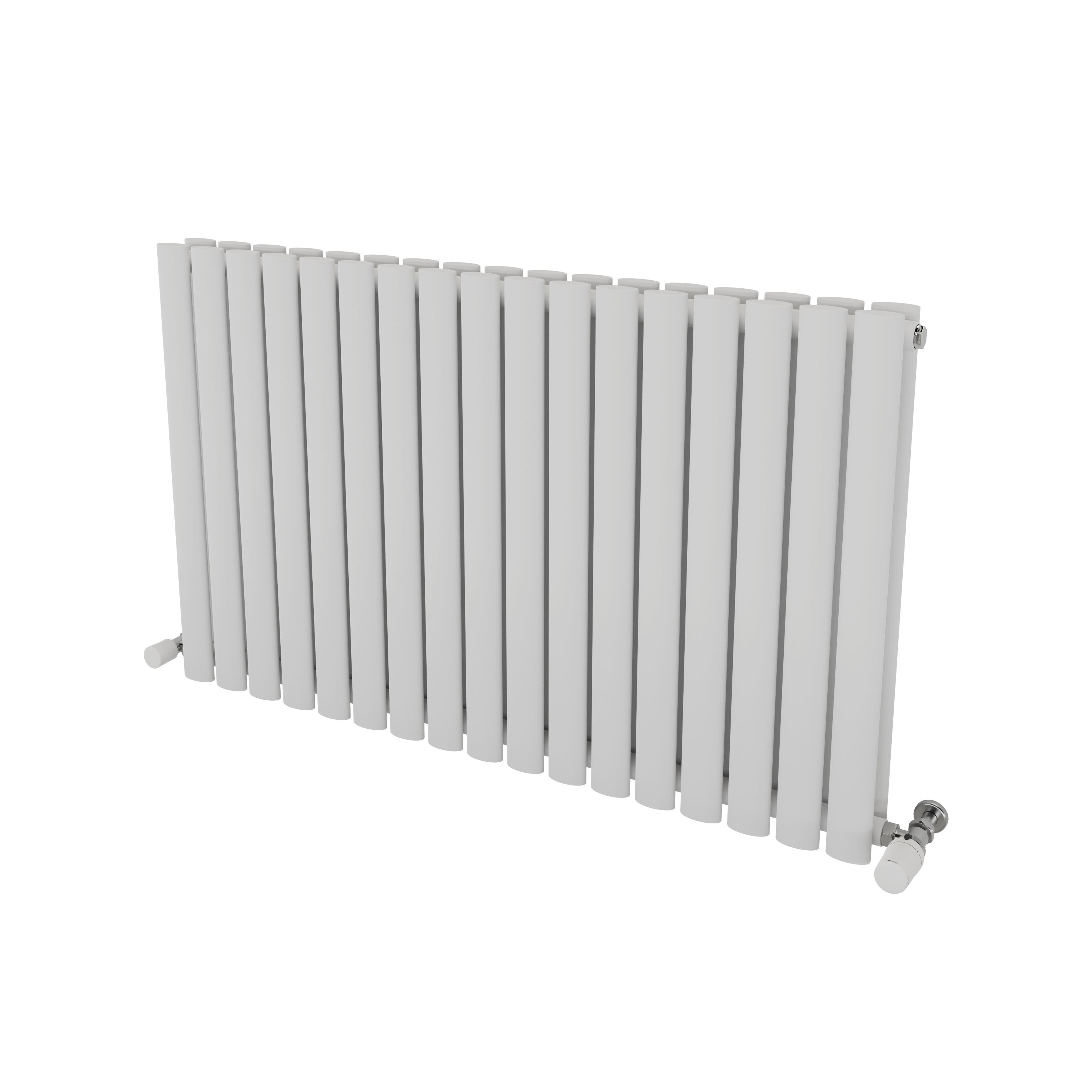 Ximax Champion Duplex FORD600990W White Gas Horizontal Designer 3887BTU Radiator, (W)990mm x (H)600mm