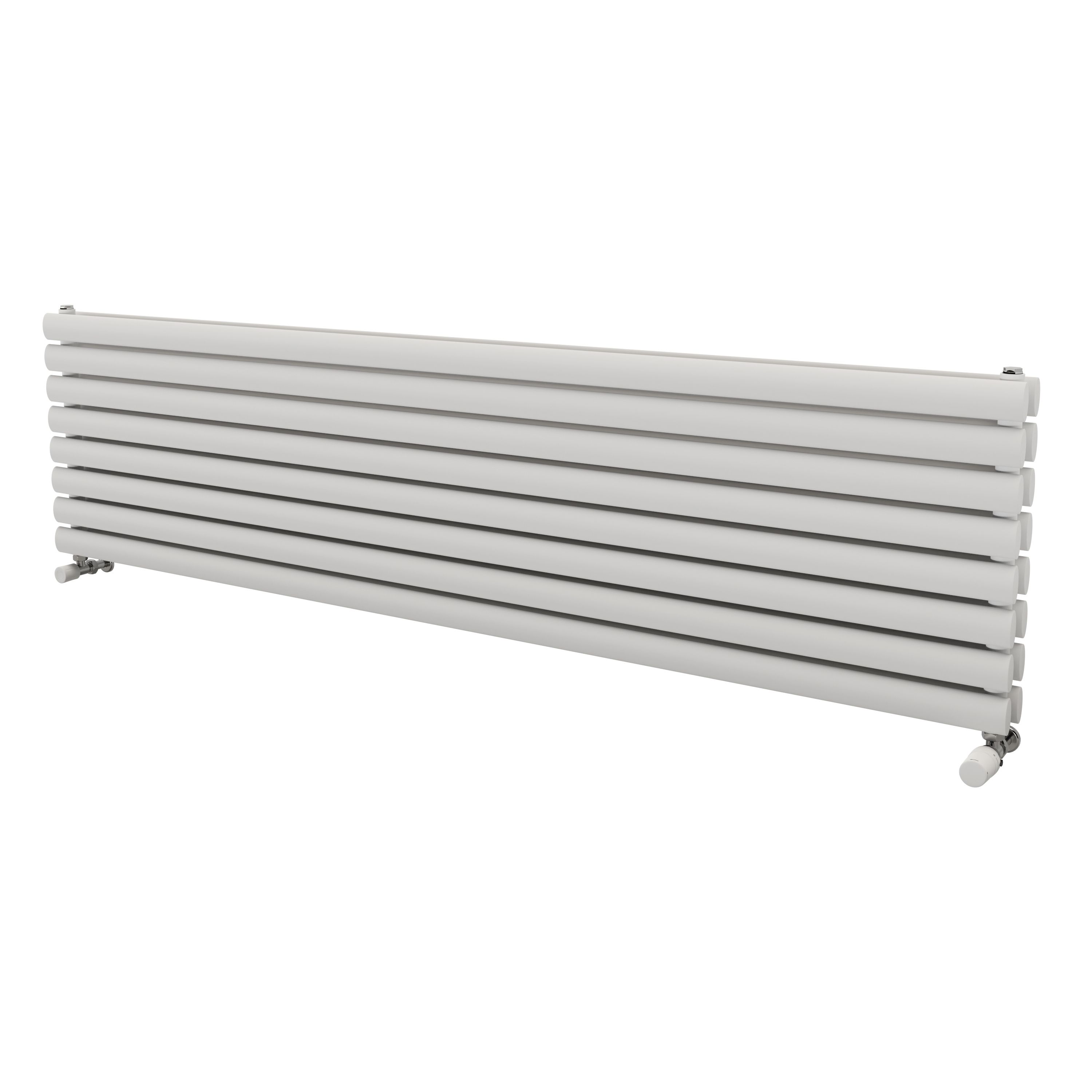 Ximax Champion Duplex FORDH4681800W White Gas Horizontal Designer Radiator, (W)1800mm x (H)468mm