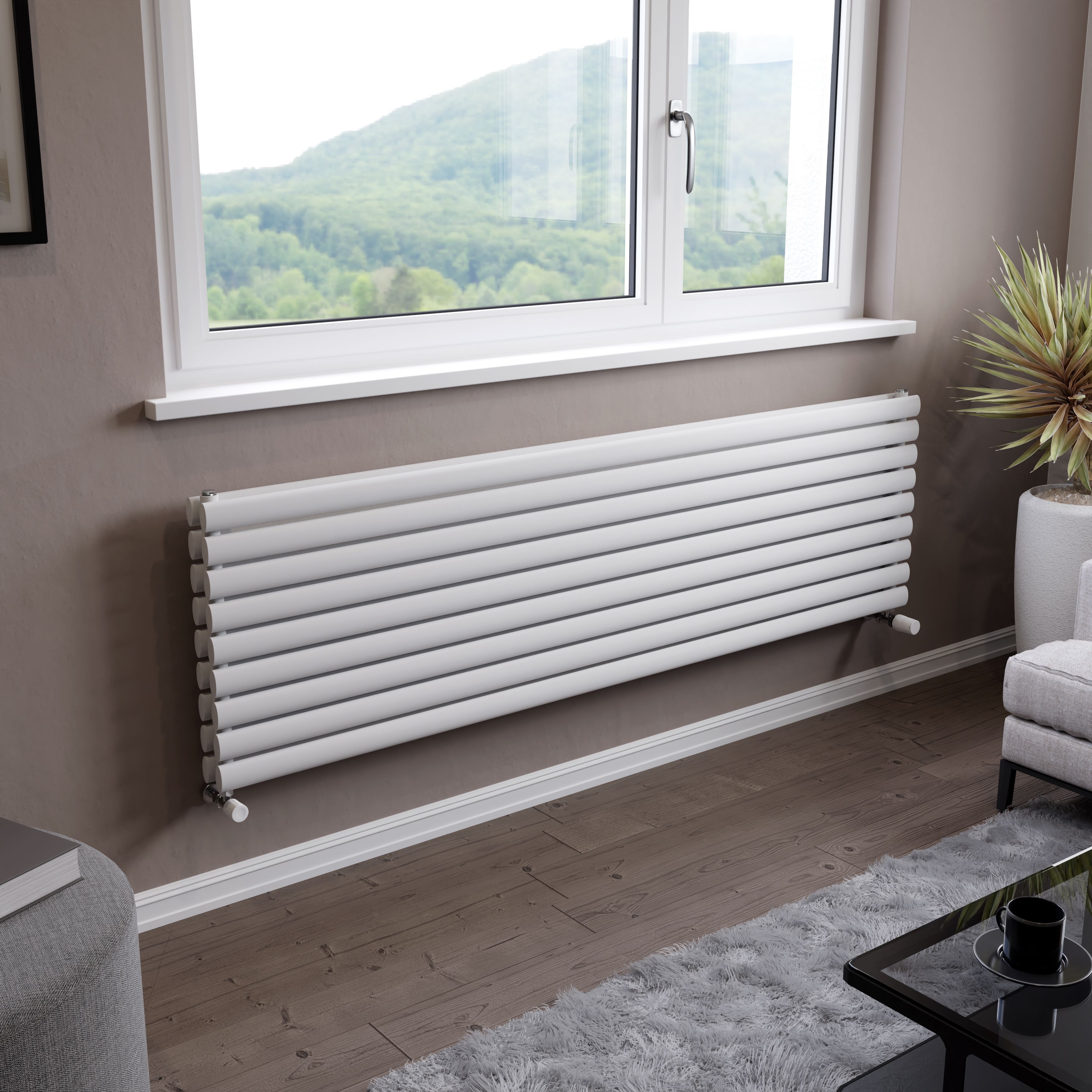 Ximax Champion Duplex FORDH5261800W White Gas Horizontal Designer ...