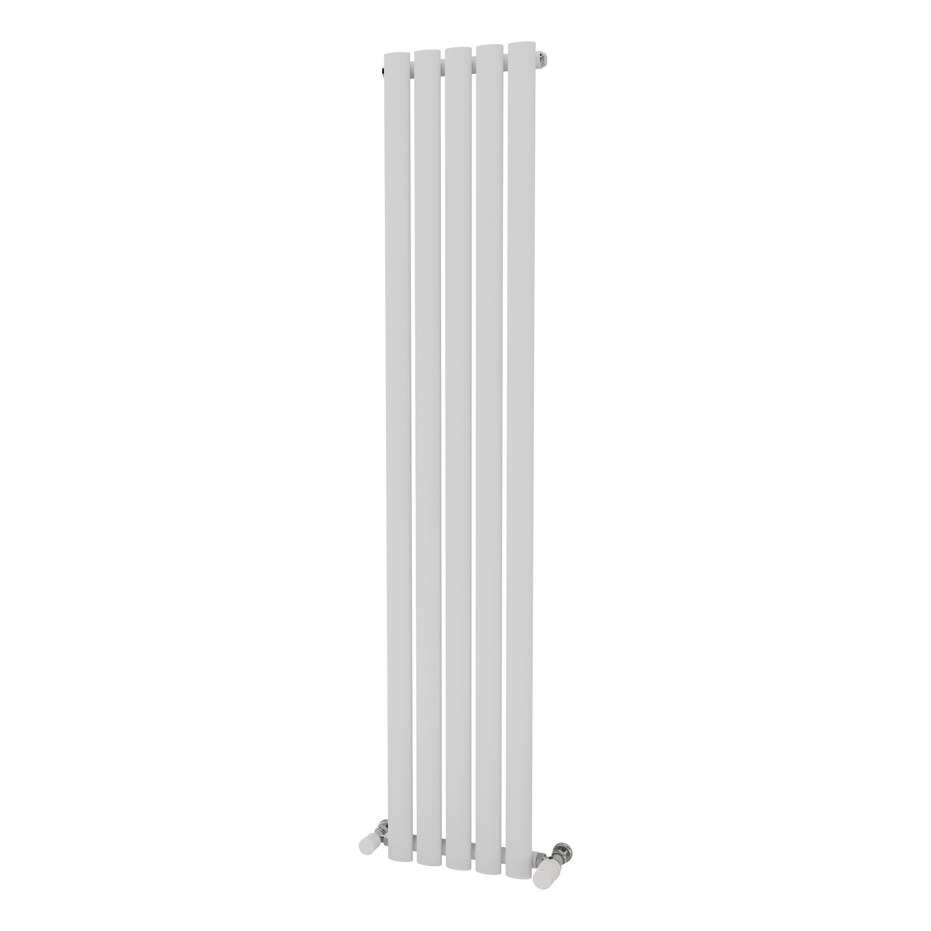 Ximax Champion FOR1500294W White Gas Vertical Designer Radiator, (W)294mm x (H)1500mm