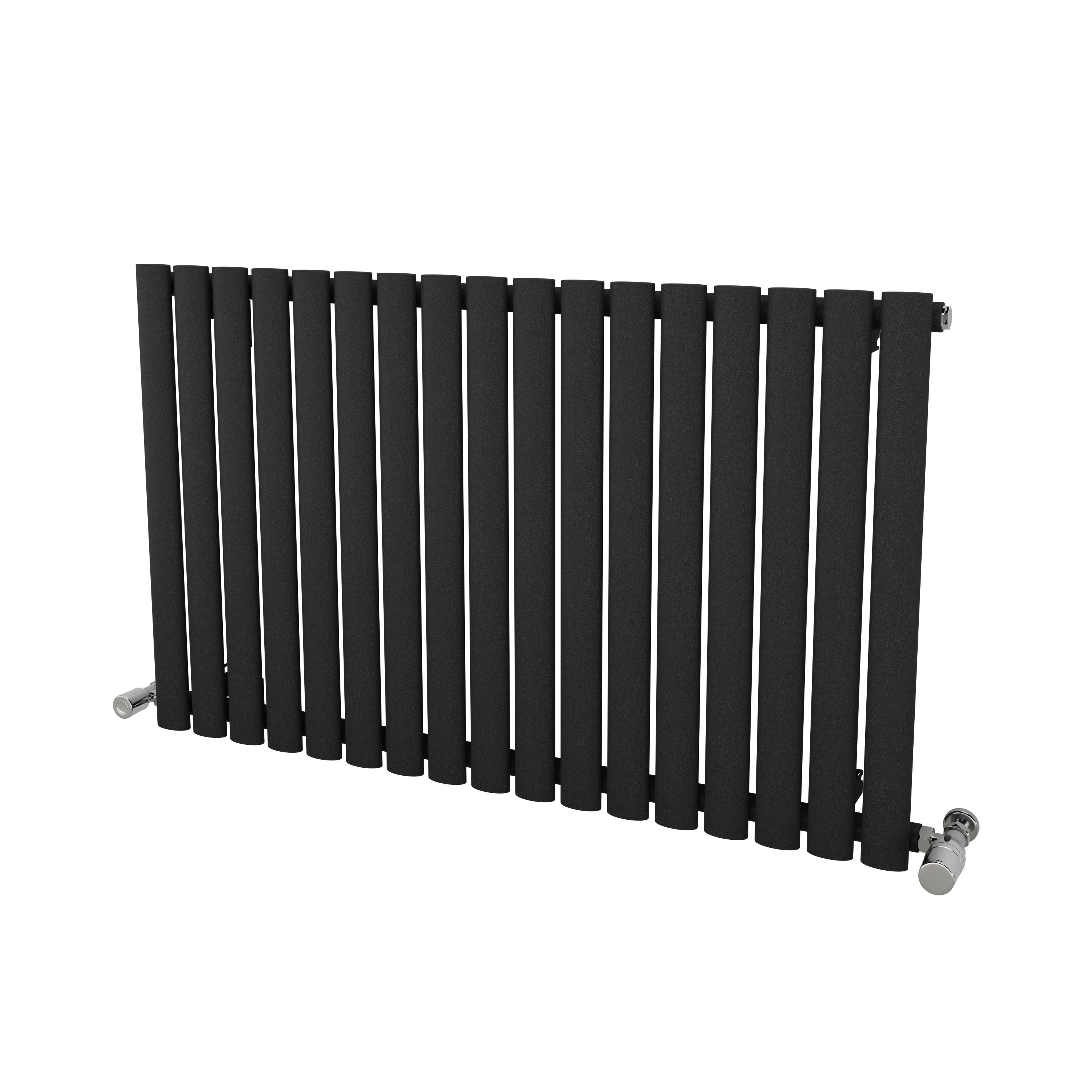 Ximax Champion FOR600990A Grey Gas Horizontal Designer Radiator, (W)990mm x (H)600mm