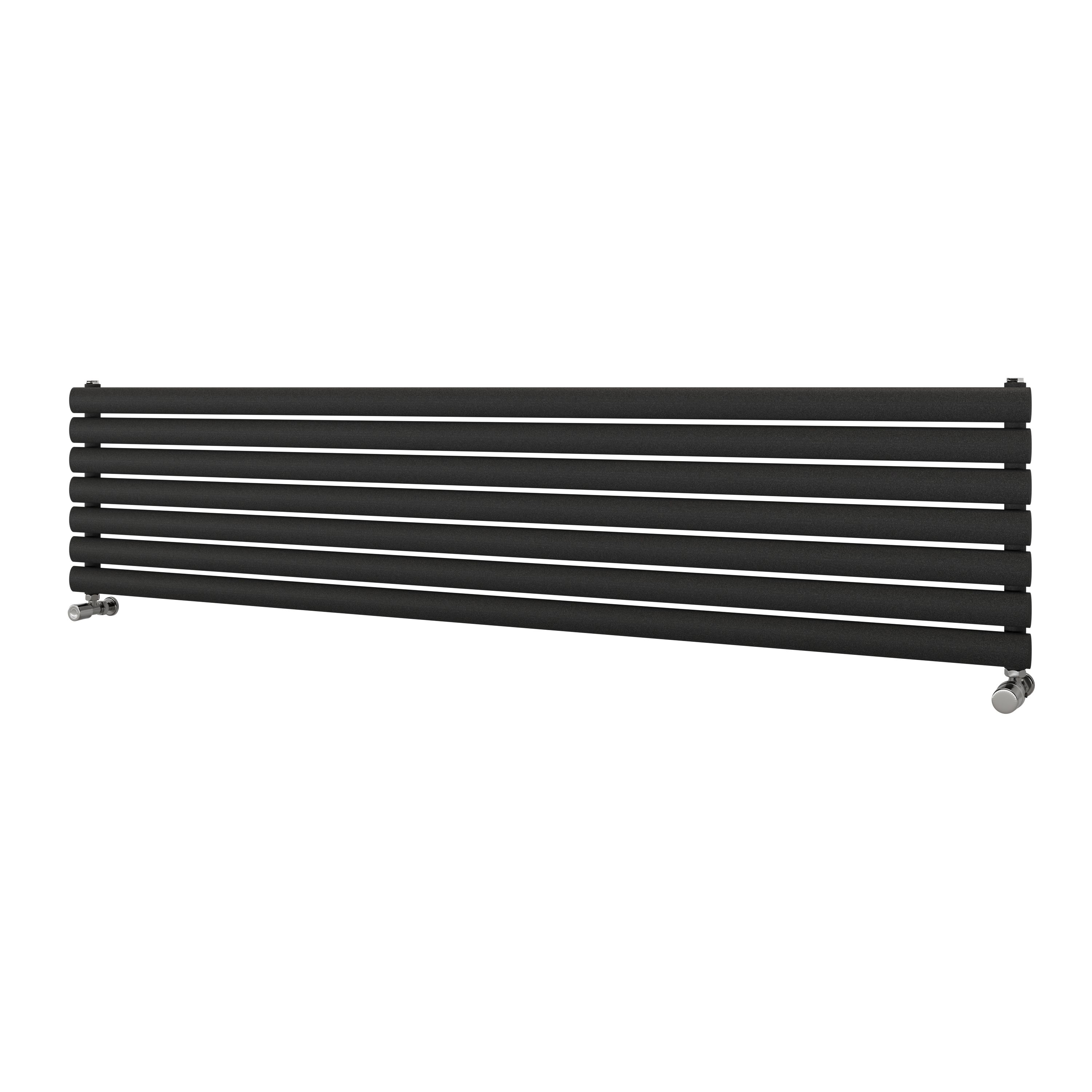 Ximax Champion FORH1164600A Grey Gas Horizontal Designer Radiator, (W)1800mm x (H)410mm