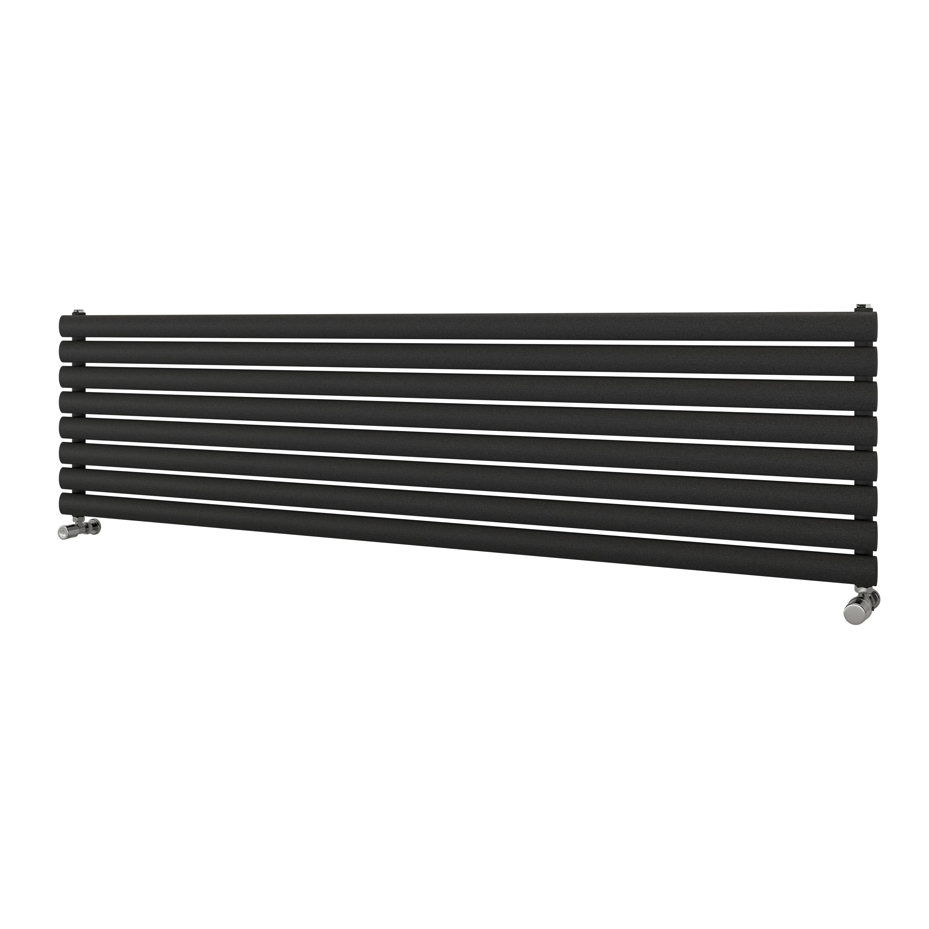 Ximax Champion FORH1164600A Grey Gas Horizontal Designer Radiator, (W)1800mm x (H)468mm