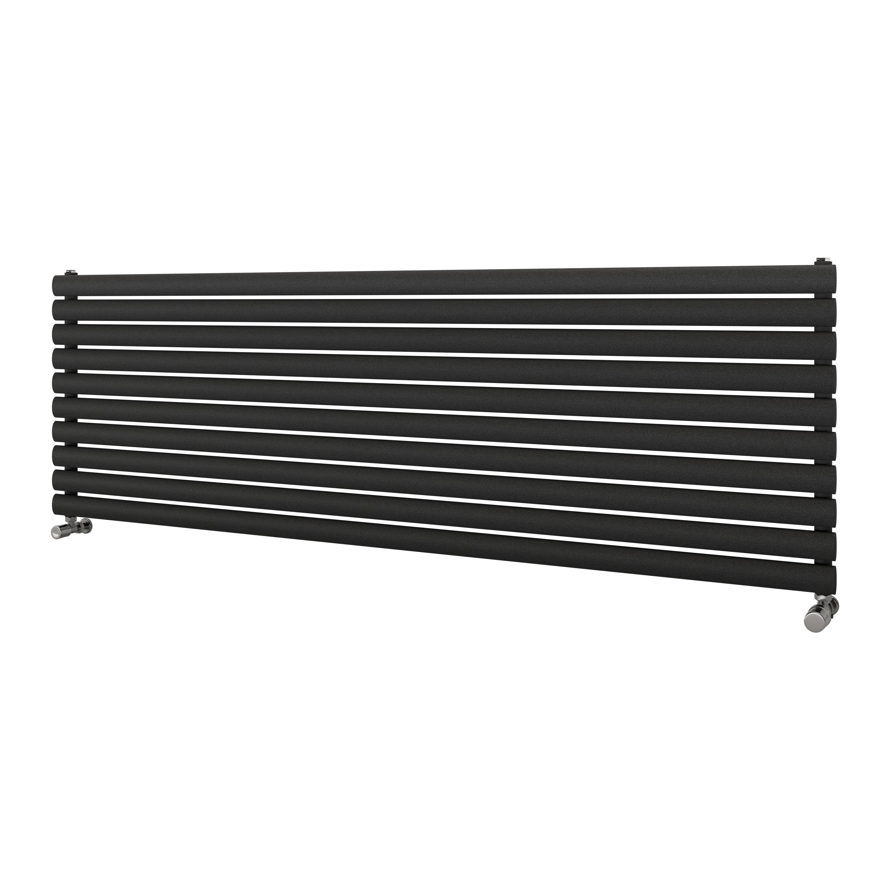 Ximax Champion FORH1164600A Grey Gas Horizontal Designer Radiator, (W)1800mm x (H)584mm