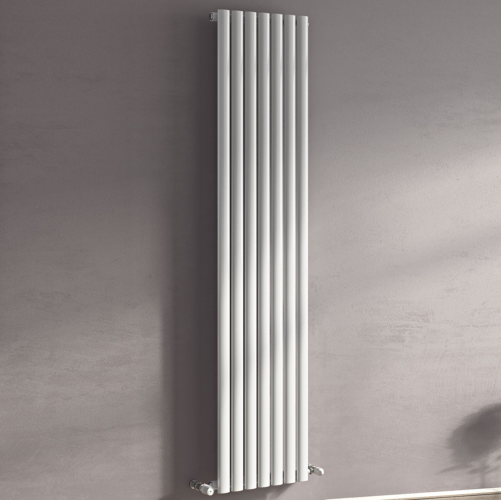 Ximax Champion Vertical Designer Radiator, White (W)410mm (H)1800mm ...