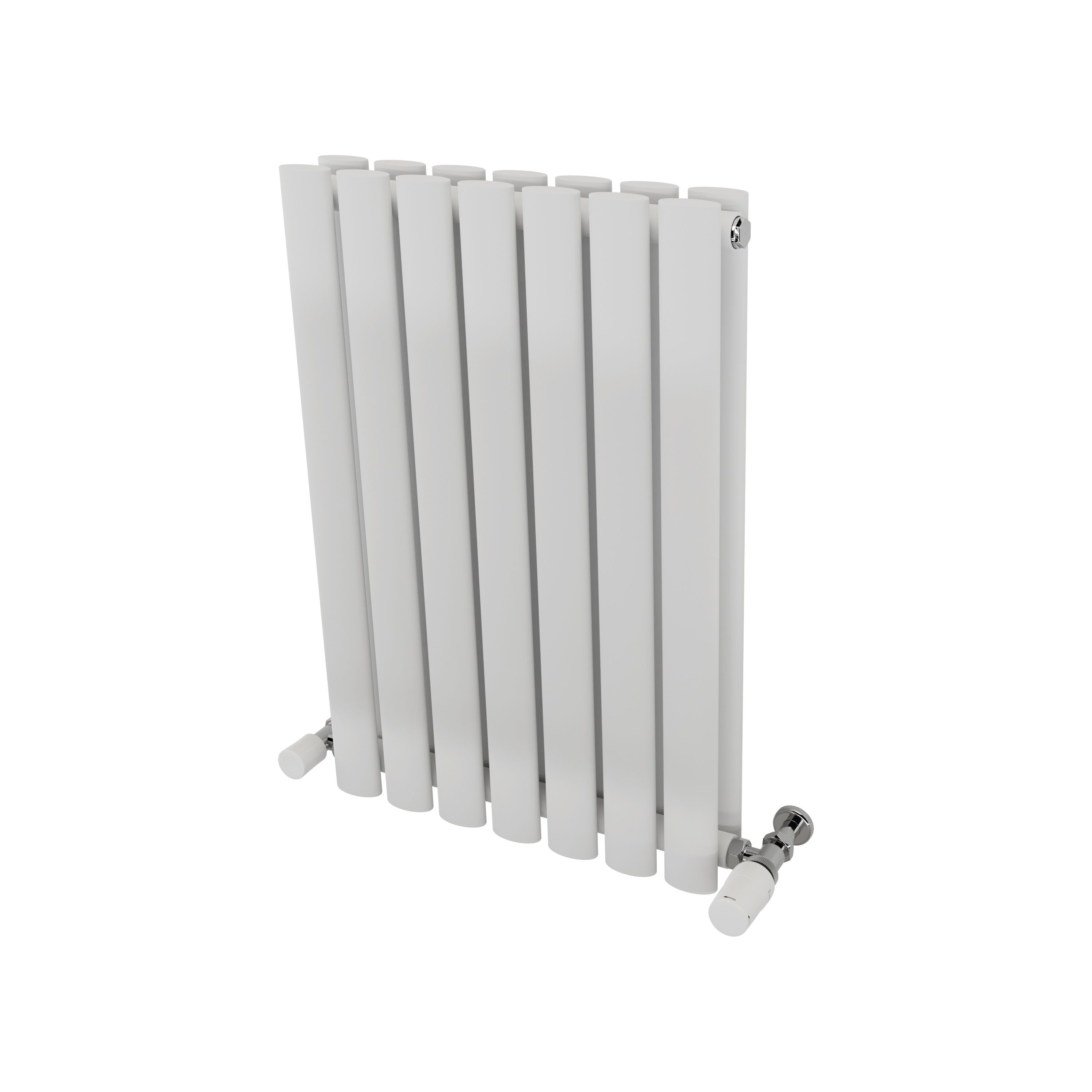 Ximax Fortuna Duplex FORD600410W White Gas Vertical Designer Radiator, (W)410mm x (H)600mm