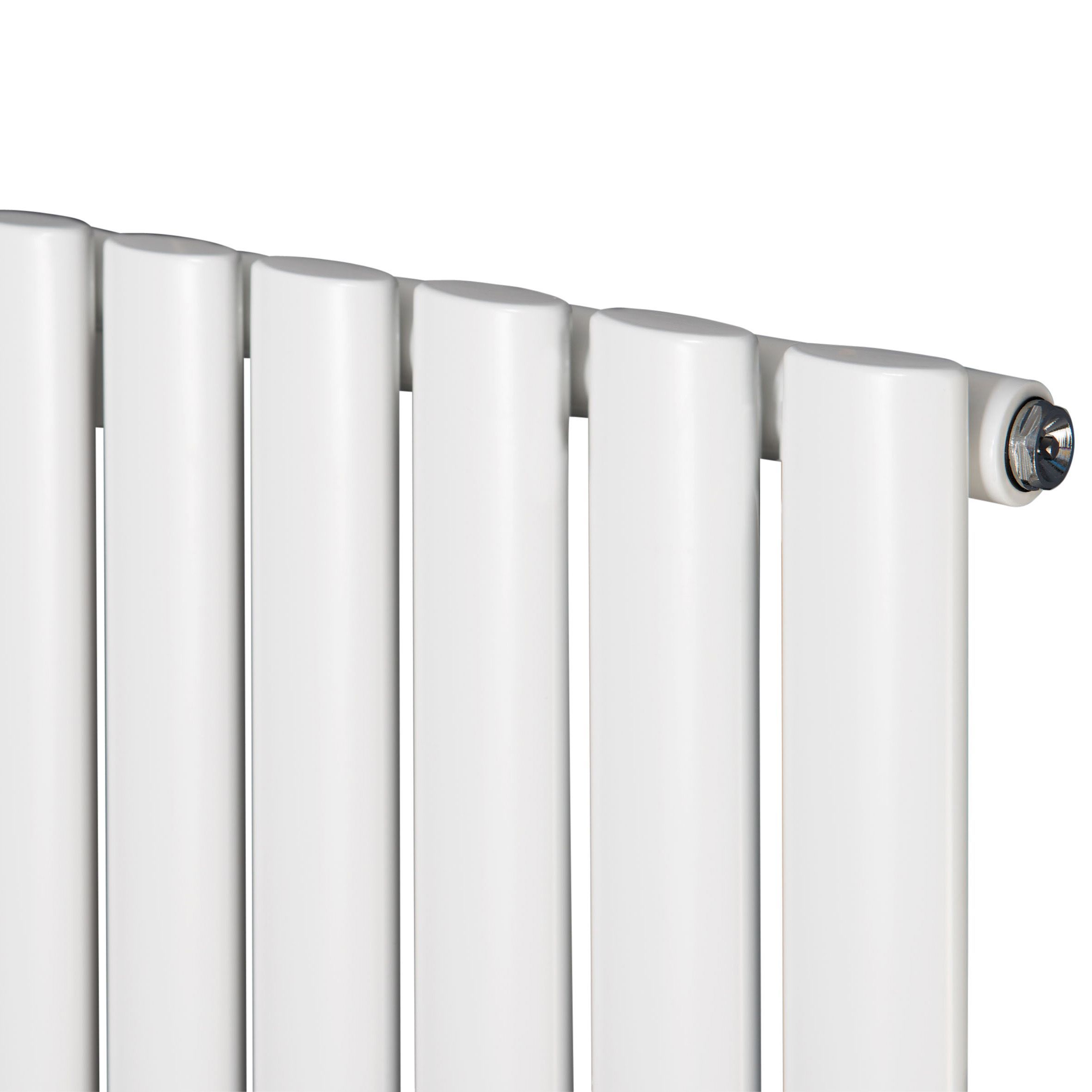 Ximax Fortuna FOR600118W White Horizontal Designer 2701BTU Radiator, (W)1180mm x (H)600mm
