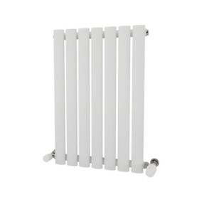 Ximax Fortuna FOR600410W White Gas Vertical Designer Radiator, (W)410mm x (H)600mm