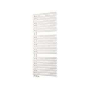 Ximax Fortuna Open Electric White Towel warmer (W)600mm x (H)1570mm