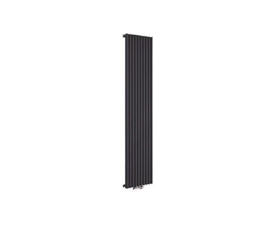 Ximax Fortuna twist FORT18043AS Anthracite Vertical Designer 2888BTU Radiator, (W)430mm x (H)1800mm