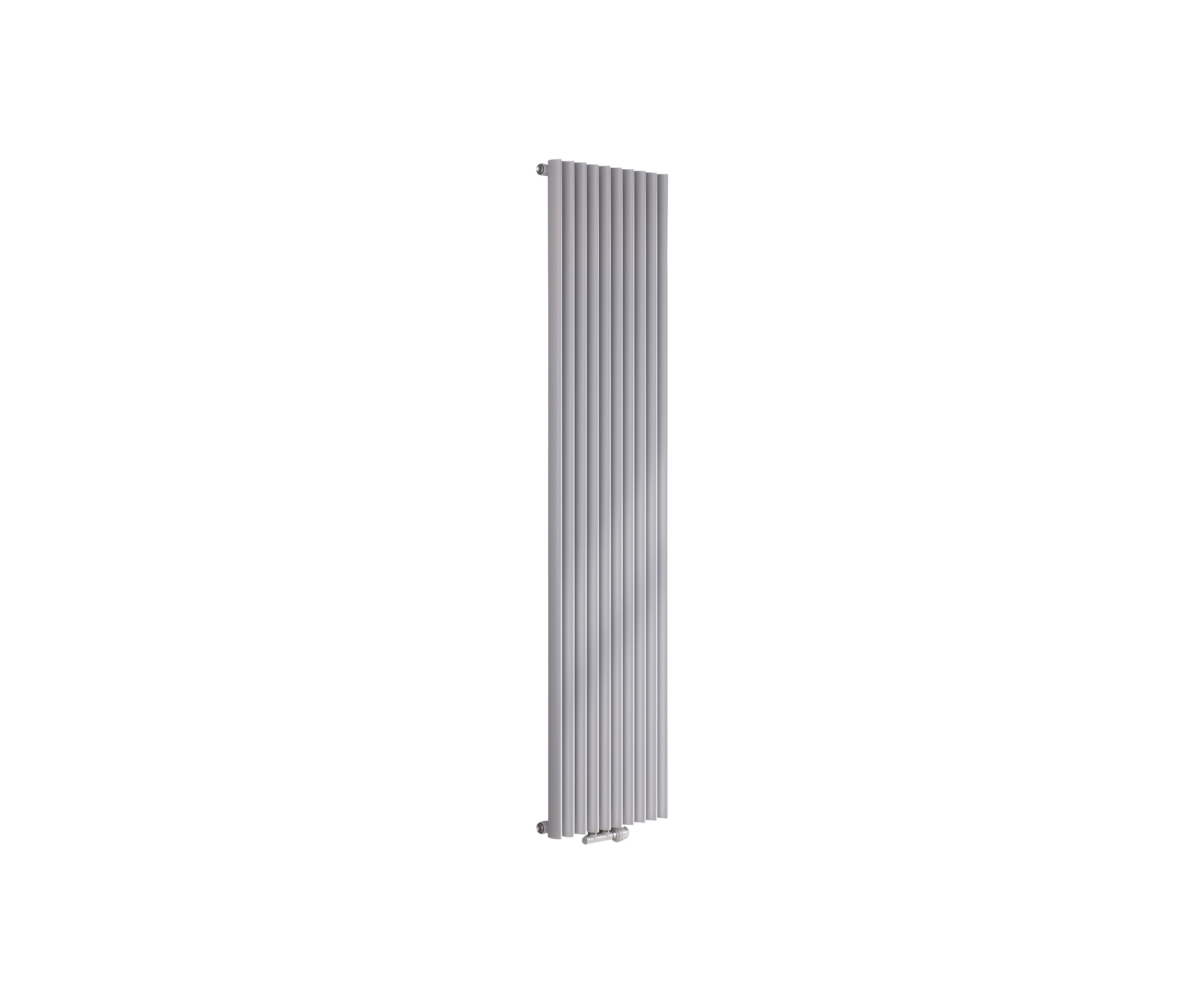 Ximax Fortuna twist White Vertical Designer Radiator, (W)565mm x (H ...