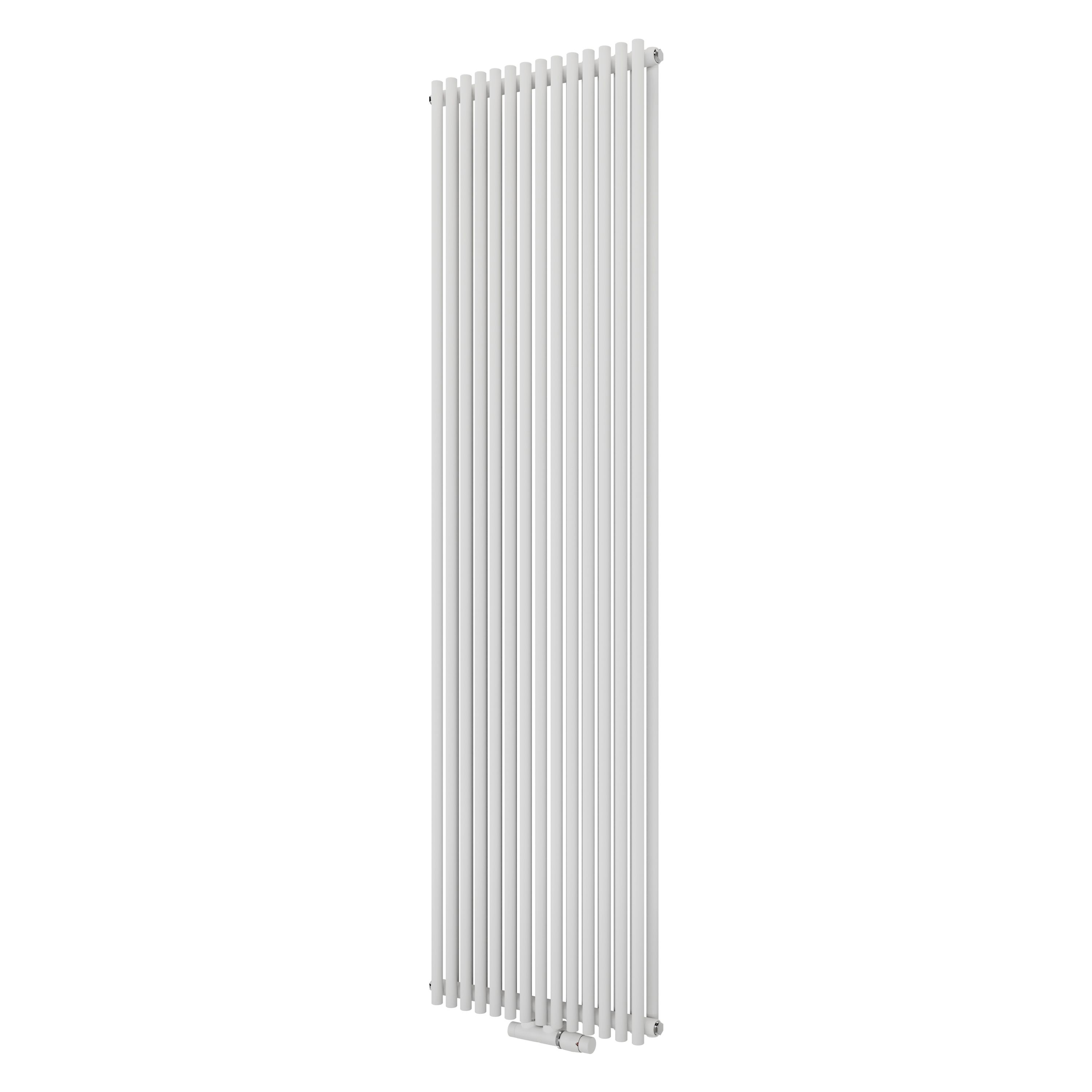 Ximax Gamba Duplex GAD1800295W White Gas Vertical Designer Radiator, (W)505mm x (H)1800mm