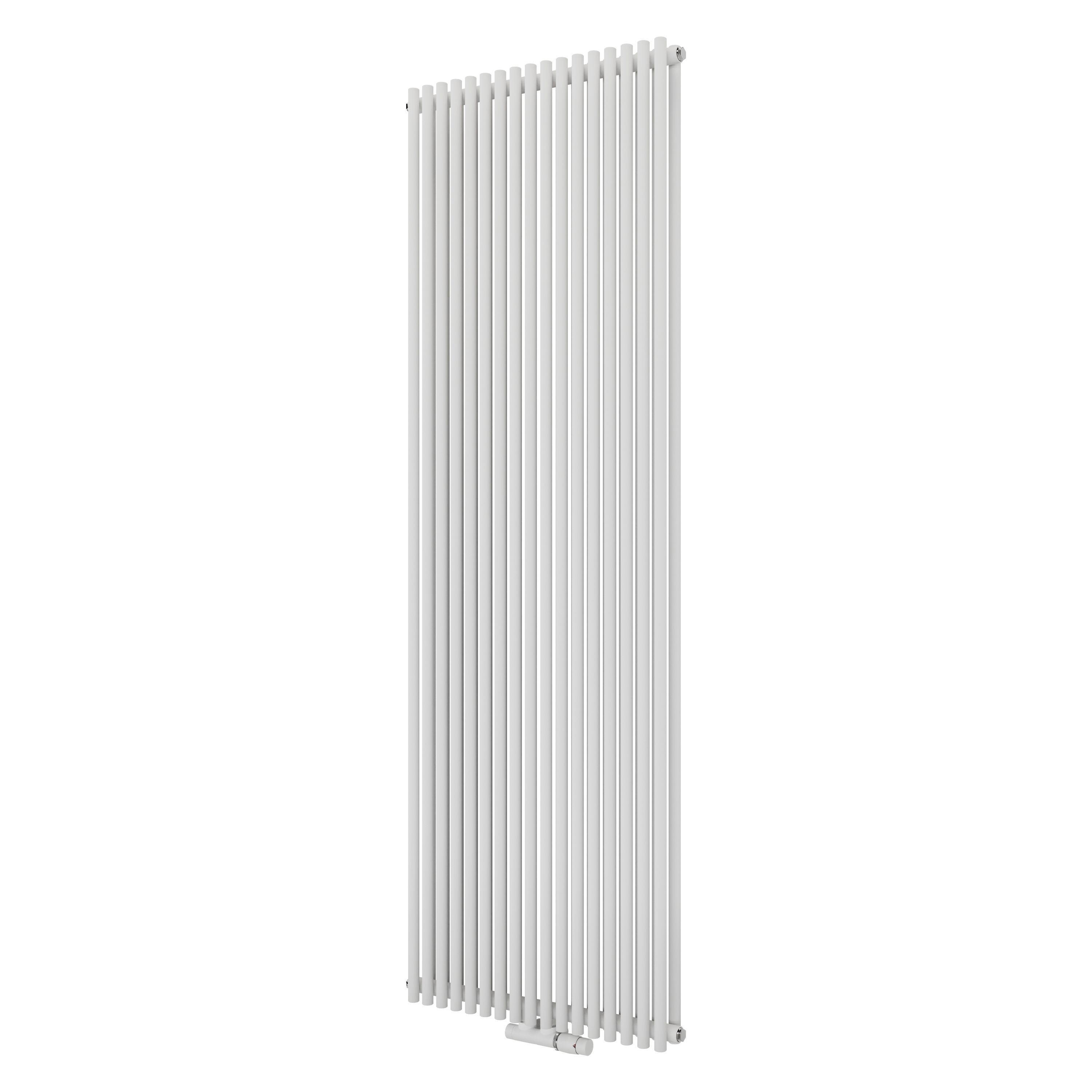 Ximax Gamba Duplex GAD1800295W White Gas Vertical Designer Radiator, (W)610mm x (H)1800mm