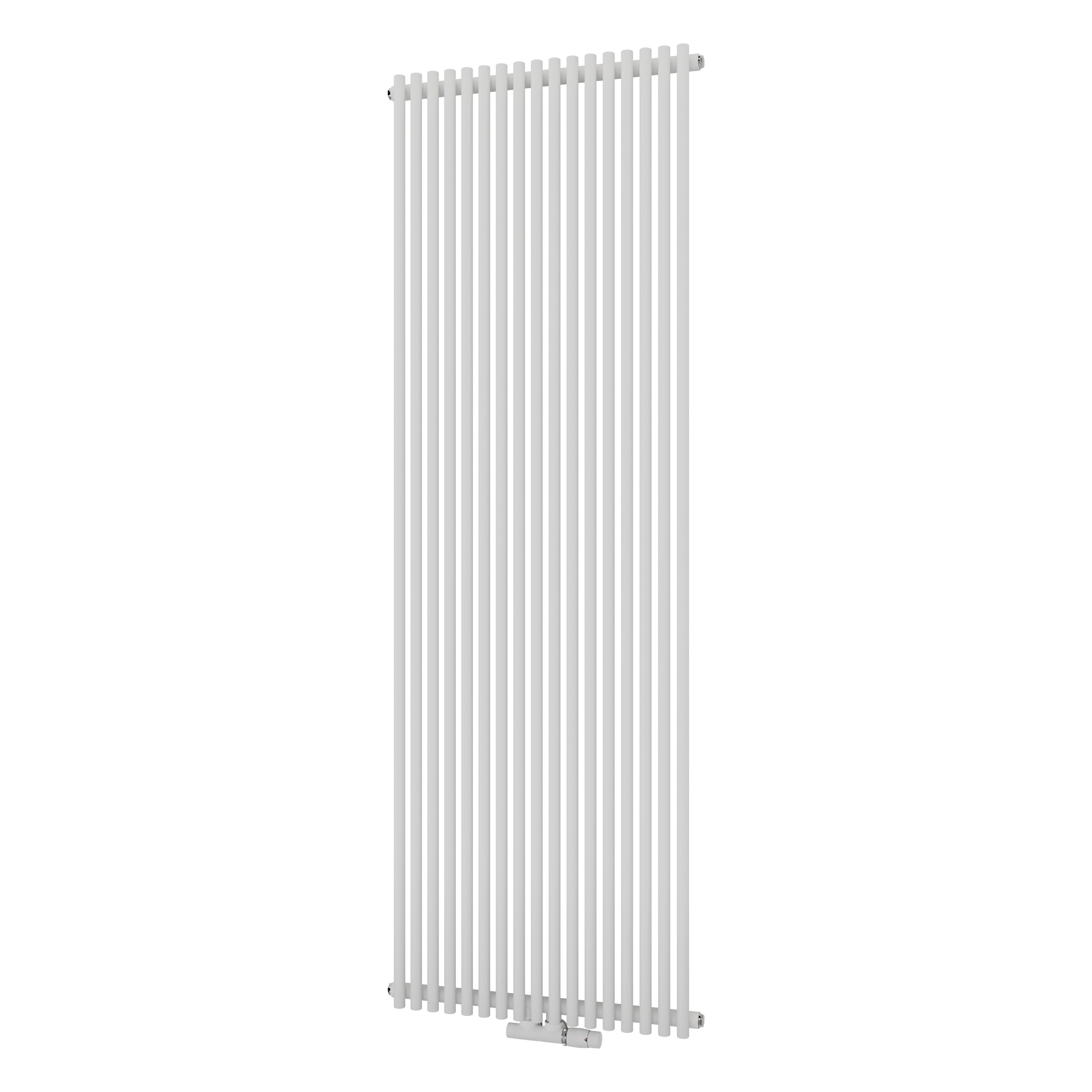 Ximax Gamba GA1800400W White Gas Vertical Designer Radiator, (W)610mm x (H)1800mm