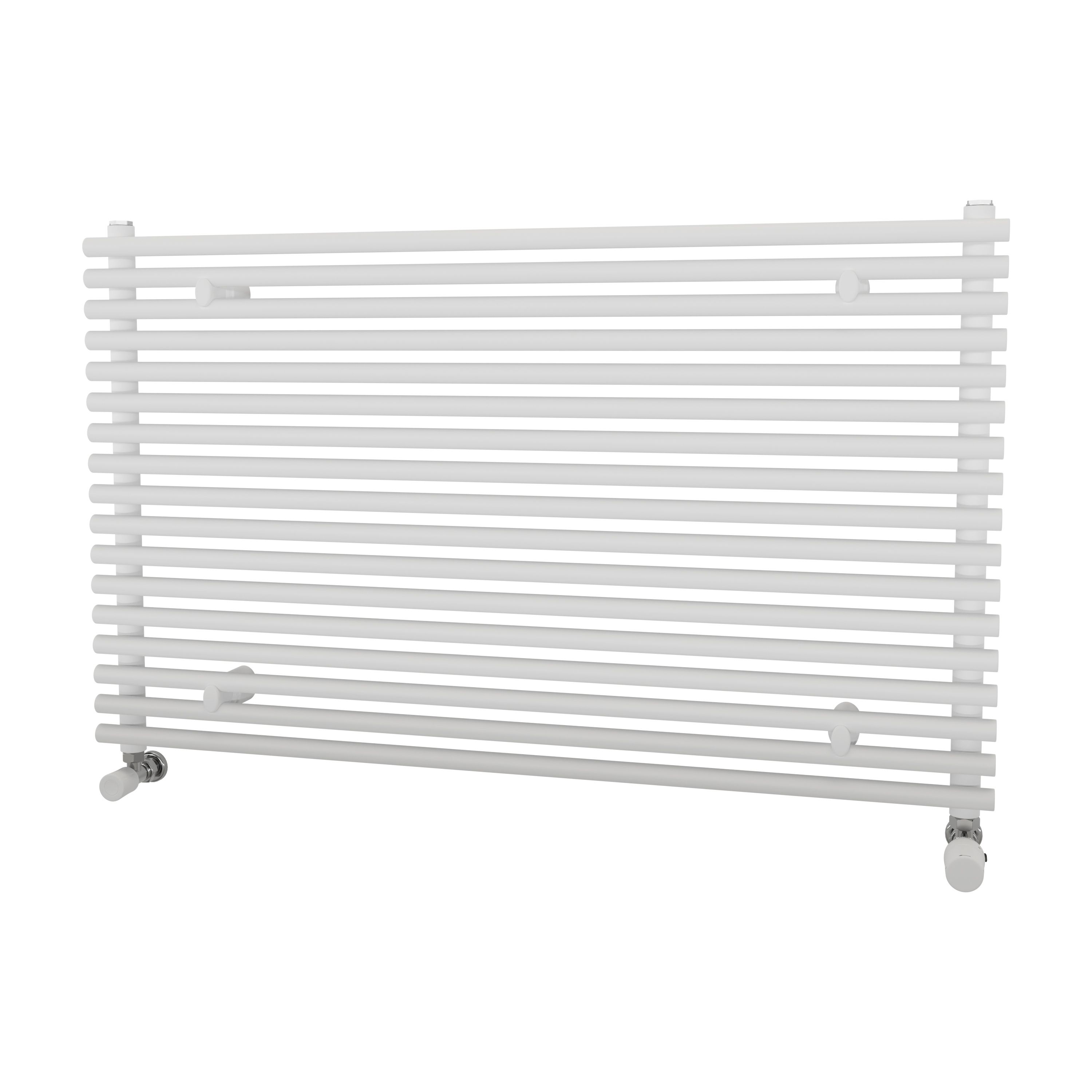 Ximax Gamba GAH6101000W White Gas Horizontal Designer Radiator, (W)1000mm x (H)610mm