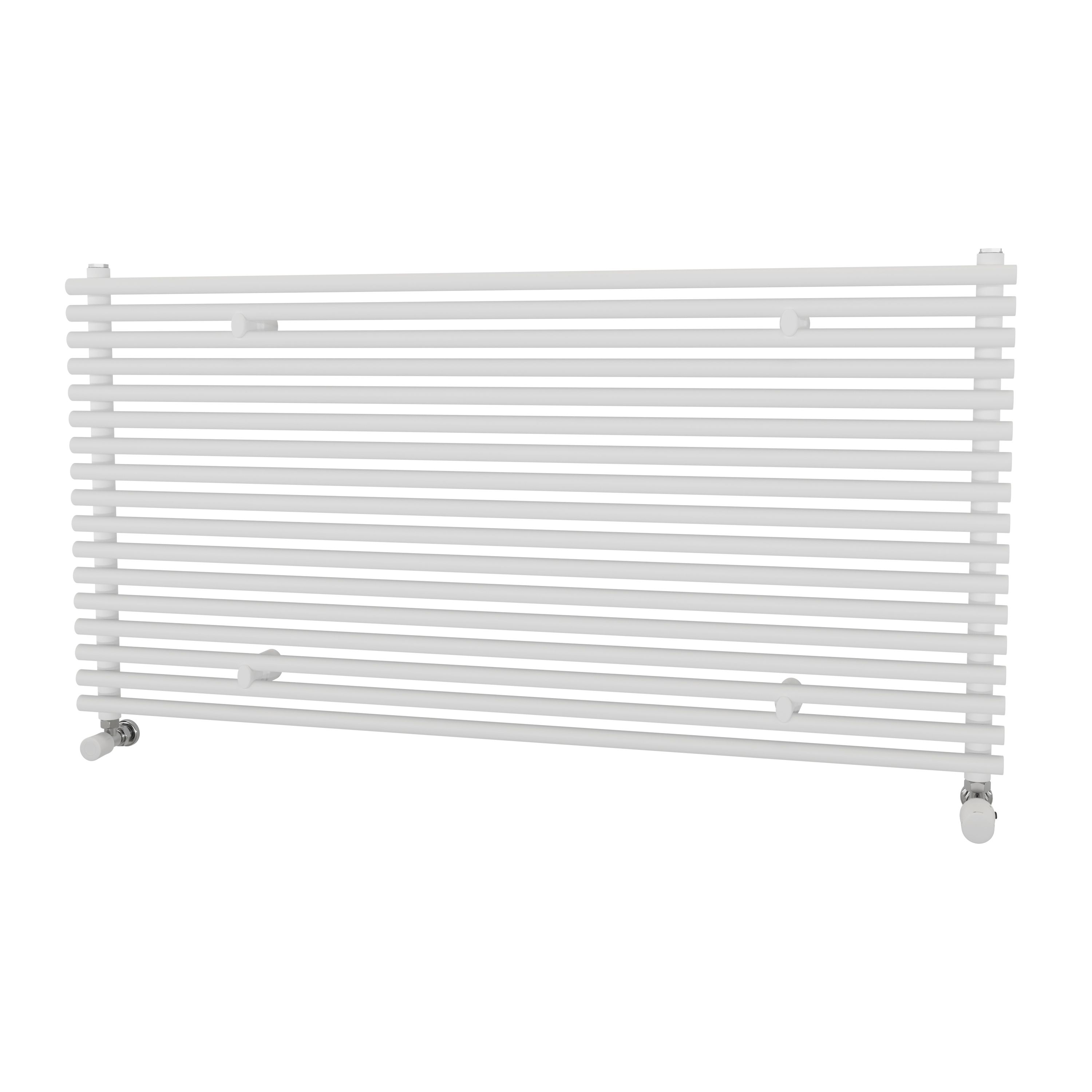 Ximax Gamba GAH6101000W White Gas Horizontal Designer Radiator, (W)1200mm x (H)610mm