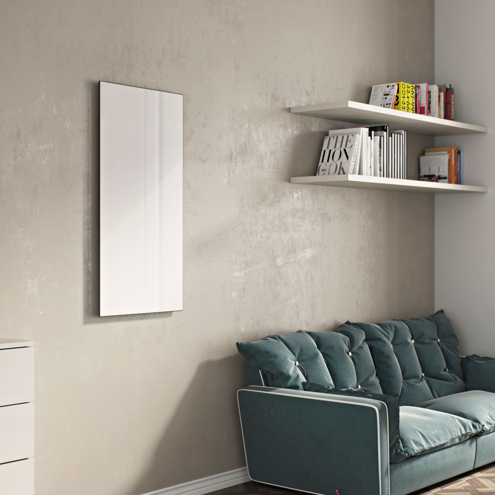 Ximax Infrared glass 41124 White Horizontal or vertical Designer ...