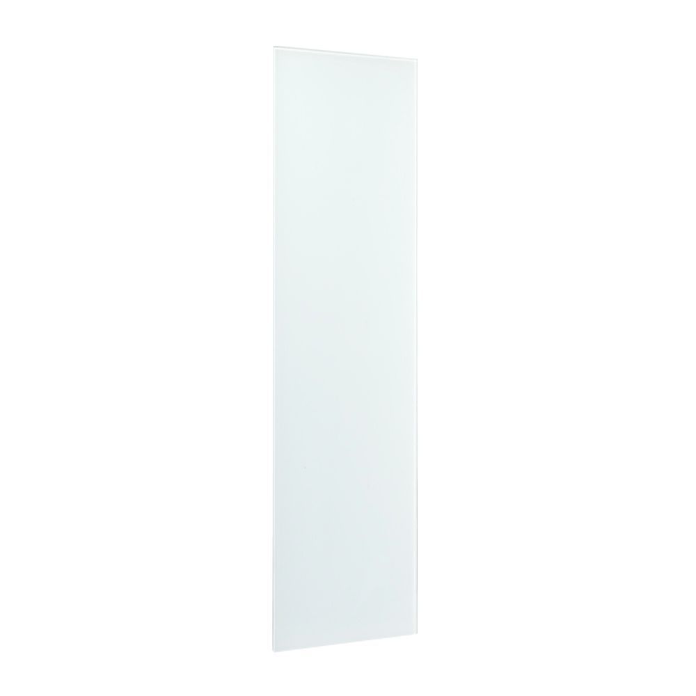 Ximax Infrared glass 41124 White Horizontal or vertical Designer Radiator, (W)1200mm x (H)600mm