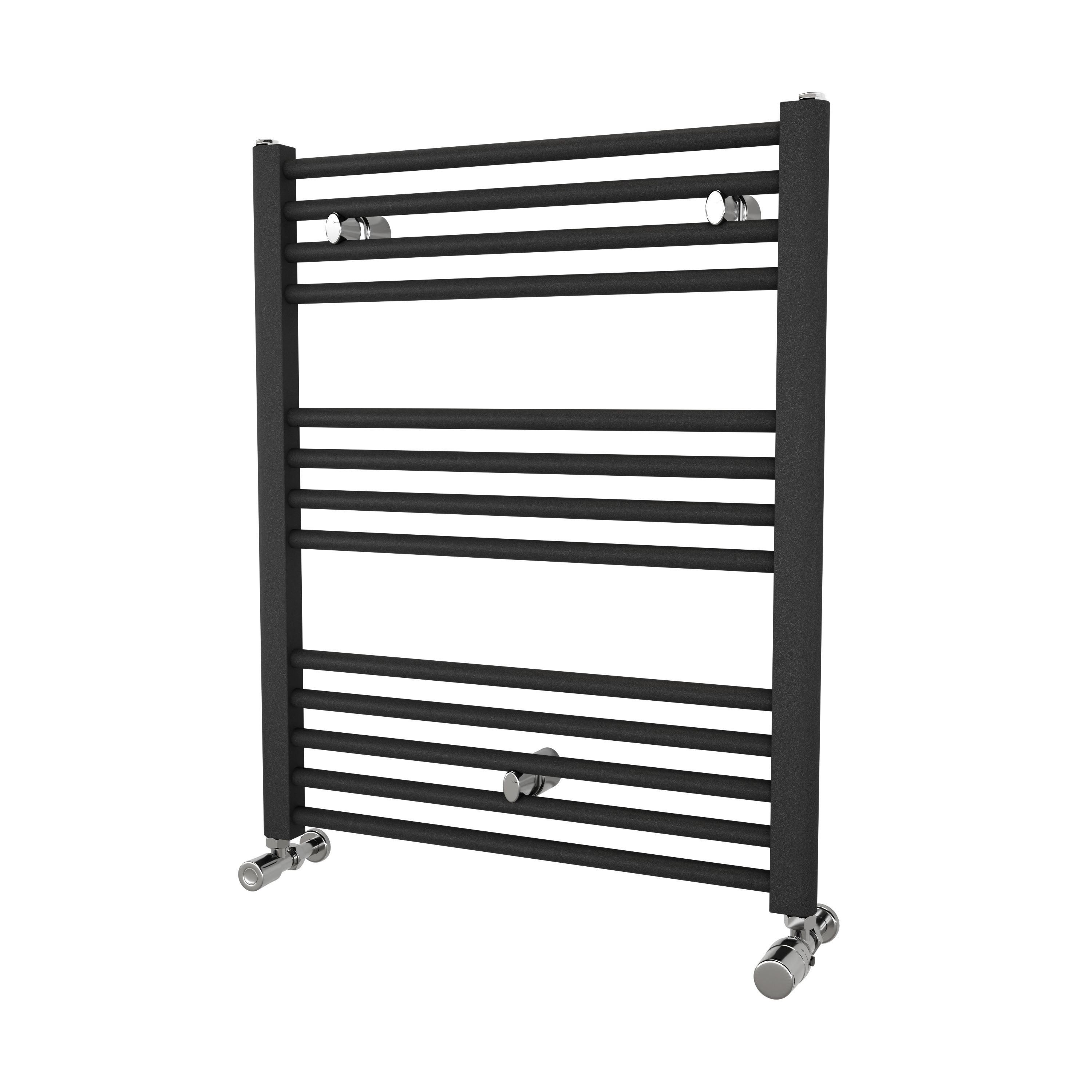 Ximax Joker JOK1140600A Anthracite Gas Vertical Designer Radiator, (W)600mm x (H)720mm