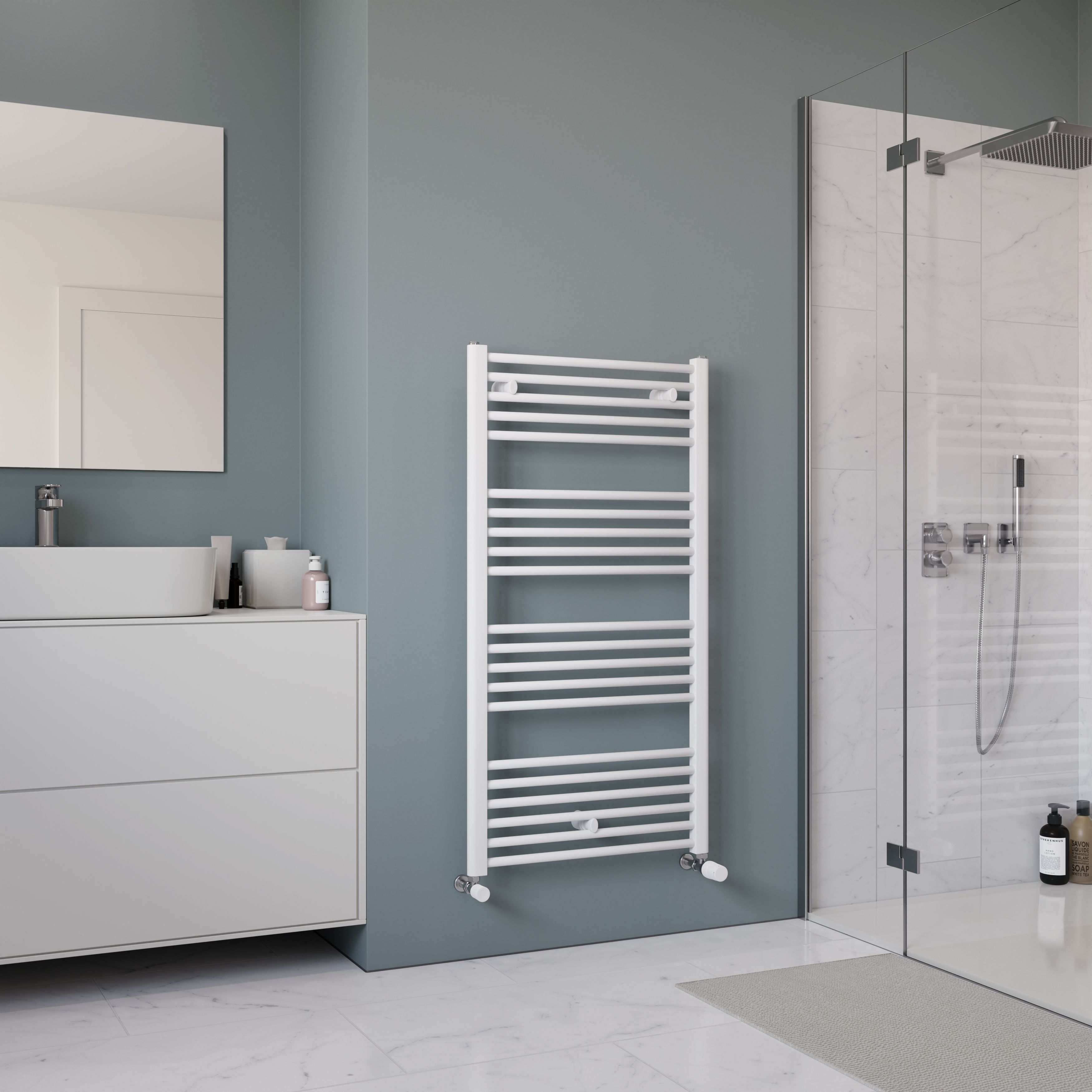 Ximax Joker JOK1140600W White Gas Vertical Designer Radiator, (W)600mm x (H)1140mm