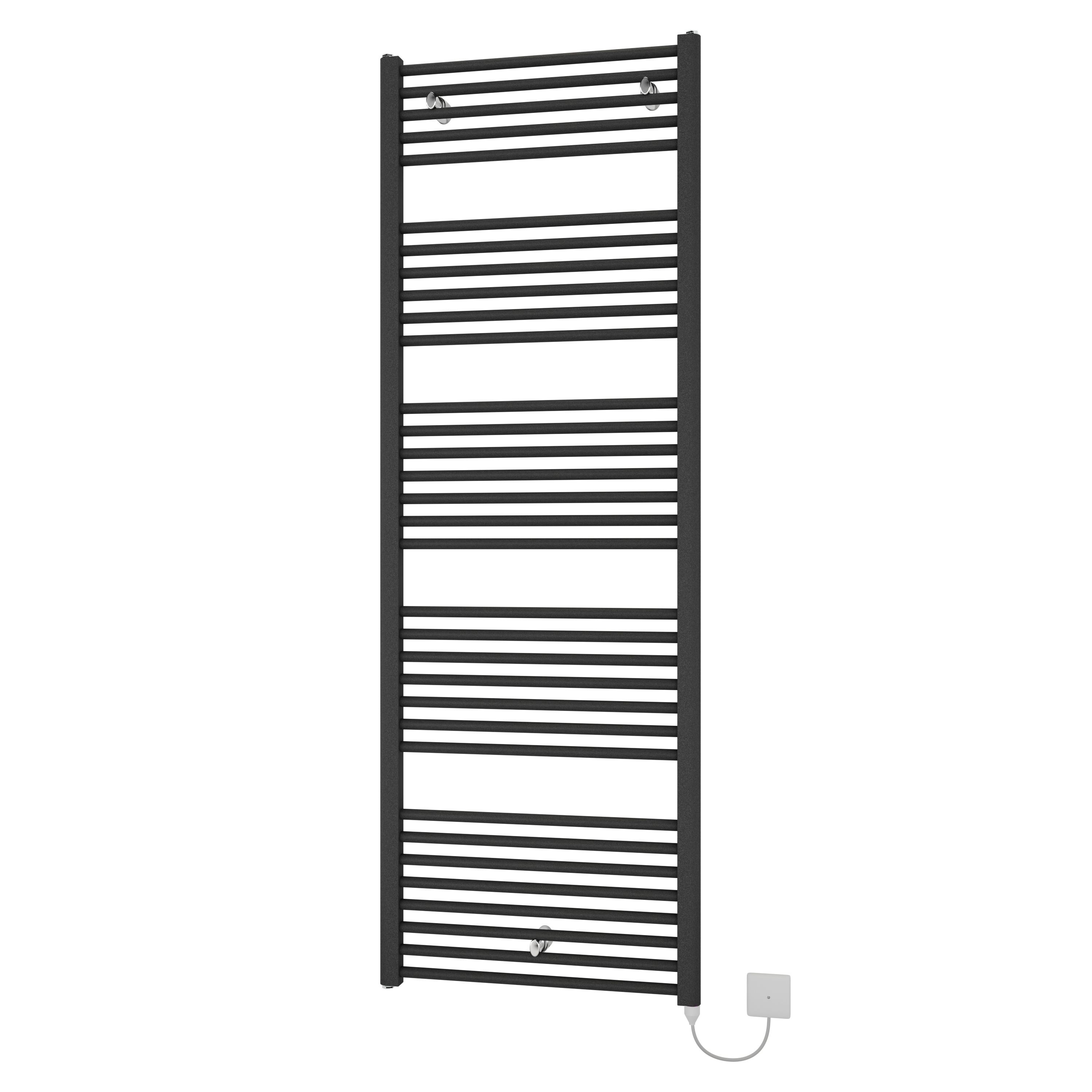 Ximax Joker JOKE1140600A Grey Electric & gas Vertical Electric designer Radiator, (W)600mm x (H)1728mm