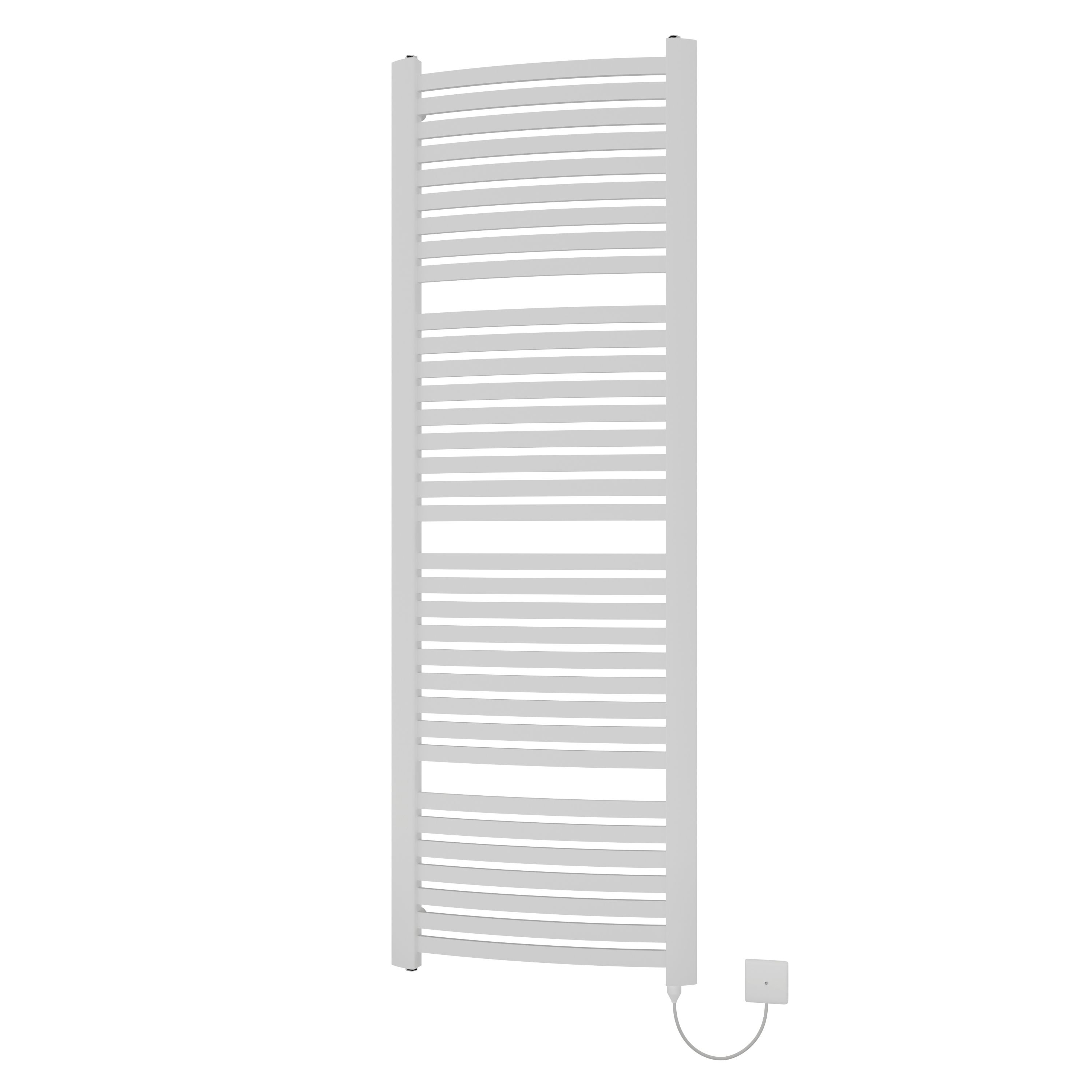 Ximax K4 K41215580W White Electric & gas Vertical Electric designer Radiator, (W)580mm x (H)1710mm