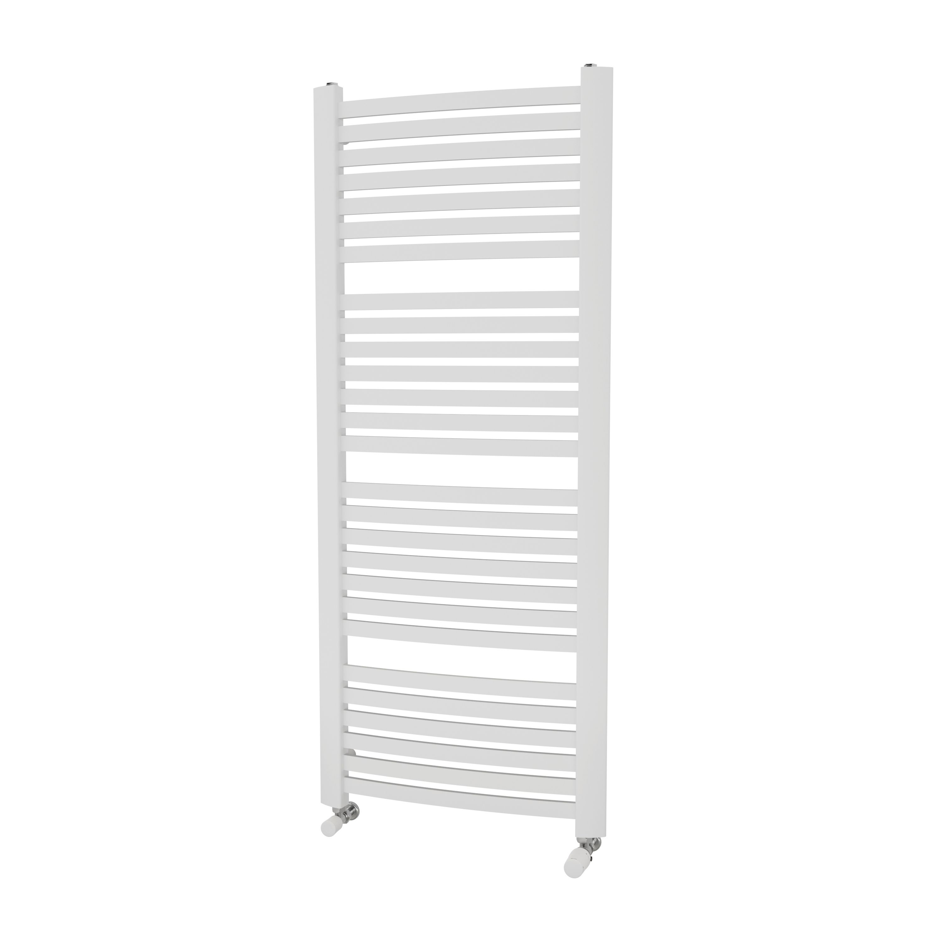 Ximax K4 Satin white Vertical Designer Radiator, (W)580mm x (H)1395mm