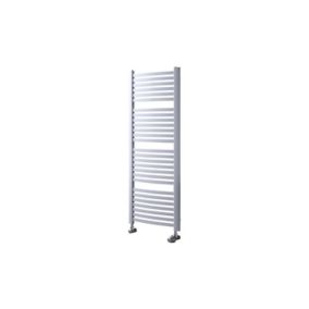 Ximax K4, White 605 Vertical Curved Towel radiator (W)580mm x (H)1215mm